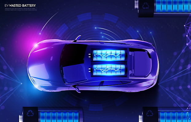 PSD 편집이미지 자동차 사람없음 빛 반짝임 보라색 재활용 전기에너지 폐기물 건전지 스파크 전기자동차 이미지편집 육상교통 컬러 모션 에너지 쓰레기 친환경 파일형식