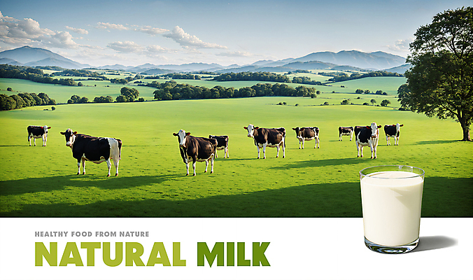 PSD 나무 구름 편집이미지 배너 여러마리 하늘 산 풍경 초원 사람없음 우유 젖소 낙농업 이미지편집 자연요소 식물 산업 다수 유제품 소 파일형식