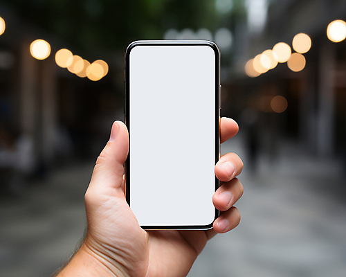 PSD 편집이미지 손 거리 들기 야외 신체부위 스마트폰 스마트기기 도시풍경 스크린 보케 목업 이미지편집 모션 사람 풍경 전자제품 핸드폰 도시 파일형식