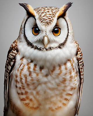 JPG 동물 편집이미지 한마리 사람없음 귀여움 부엉이 편집실사 AI포토 AI콘텐츠 1 컨셉 조류 CG 파일형식