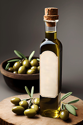 JPG 편집이미지 잎 식재료 유리병 사람없음 올리브오일 올리브 나무그릇 나무받침 목업 편집실사 AI포토 AI콘텐츠 식물 그릇 열매 병_용기 목재 기름_음식 받침대 CG 파일형식