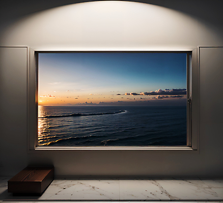 JPG 구름 편집이미지 바다 창문 하늘 프레임 풍경 사람없음 일출 사각형 일몰 디지털합성 편집소스 편집실사 AI포토 AI콘텐츠 자연요소 도형 노을 CG 파일형식