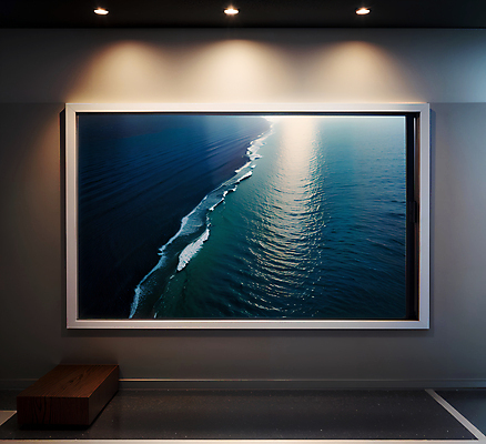 JPG 편집이미지 파도 바다 창문 전등 프레임 풍경 사람없음 사각형 디지털합성 편집소스 편집실사 AI포토 AI콘텐츠 도형 조명 CG 파일형식