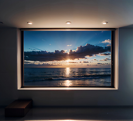 JPG 구름 편집이미지 파도 창문 하늘 전등 프레임 풍경 사람없음 일출 사각형 일몰 디지털합성 편집소스 편집실사 AI포토 AI콘텐츠 자연요소 도형 바다 조명 노을 CG 파일형식