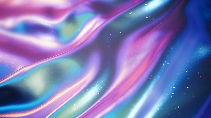 JPG 편집이미지 추상 사람없음 그래픽 빛 반짝임 보라색 주름 파스텔톤 홀로그램 편집실사 AI컴퓨터그래픽 AI콘텐츠 컬러 무늬 모션 CG 파일형식