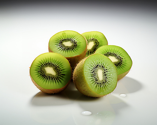 JPG 스튜디오촬영 편집이미지 과일 단면 키위 사람없음 초록색 여러개 물방울 수분 편집실사 AI포토 AI콘텐츠 컬러 다수 실내 CG 파일형식
