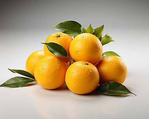 JPG 스튜디오촬영 편집이미지 잎 오렌지 과일 귤 사람없음 주황색 여러개 물방울 수분 편집실사 AI포토 AI콘텐츠 식물 컬러 다수 실내 CG 파일형식