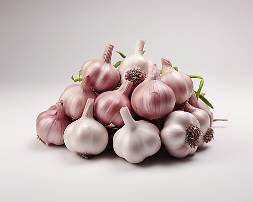 JPG 스튜디오촬영 편집이미지 채소 마늘 사람없음 여러개 흰색 통마늘 편집실사 AI포토 AI콘텐츠 컬러 다수 실내 CG 파일형식
