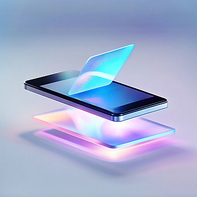 JPG 편집이미지 사람없음 스마트폰 컬러풀 스크린 디지털합성 오브젝트 홀로그램 이미지편집 편집실사 AI컴퓨터그래픽 AI콘텐츠 컬러 핸드폰 스마트기기 CG 파일형식