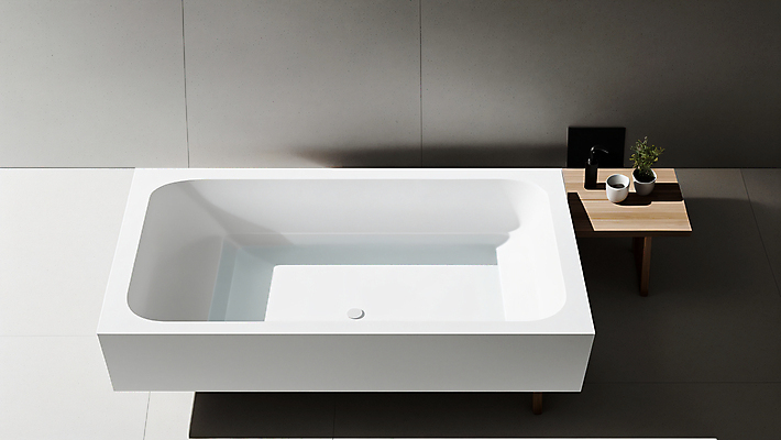 JPG 편집이미지 라이프스타일 화분 탁자 욕조 실내 사람없음 인테리어 욕실 디지털합성 미니멀 편집실사 AI포토 AI콘텐츠 디자인 가구 내부 생활 CG 파일형식