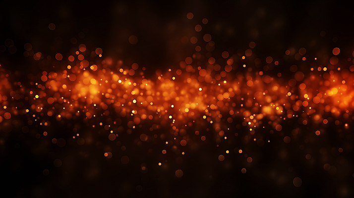 JPG 편집이미지 그래픽백그라운드 추상 사람없음 그래픽 빛 반짝임 주황색 입자 보케 빛망울 더스트파티클 이미지편집 편집실사 AI컴퓨터그래픽 AI콘텐츠 컬러 백그라운드 무늬 모션 CG 파일형식