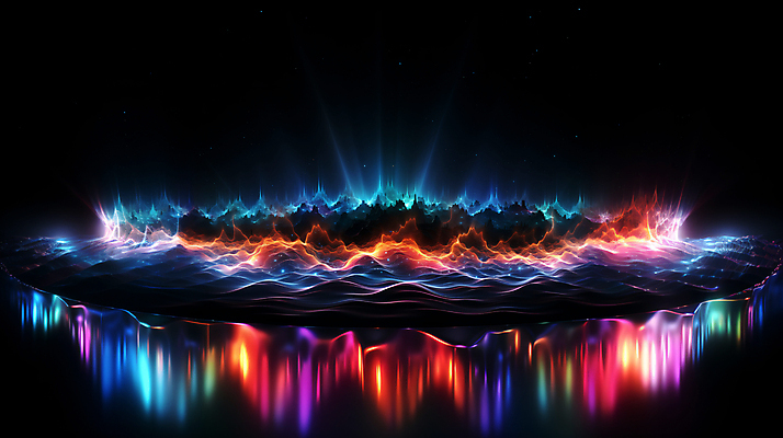 JPG 편집이미지 그래픽백그라운드 형상 사람없음 그래픽 빛 반짝임 컬러풀 맥박 진동 디지털합성 웨이브 파동 편집소스 사운드웨이브 이미지편집 편집실사 AI컴퓨터그래픽 AI콘텐츠 컬러 백그라운드 의학 모션 순간포착 소리 CG 파일형식
