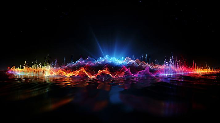 JPG 편집이미지 그래픽백그라운드 형상 사람없음 그래픽 빛 반짝임 컬러풀 맥박 진동 디지털합성 웨이브 파동 편집소스 사운드웨이브 이미지편집 편집실사 AI컴퓨터그래픽 AI콘텐츠 컬러 백그라운드 의학 모션 순간포착 소리 CG 파일형식