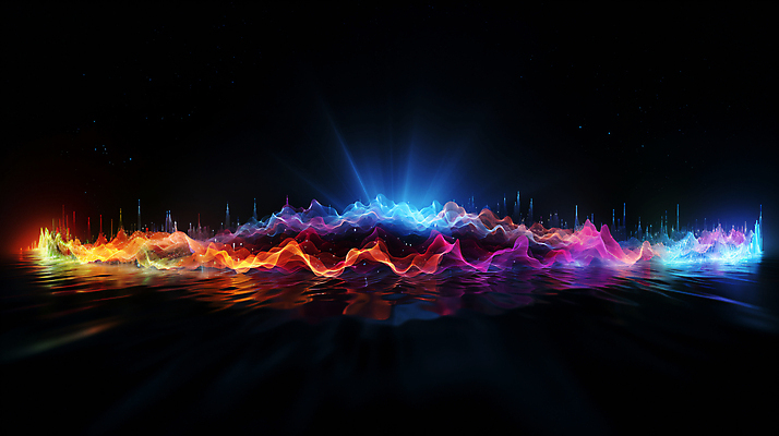 JPG 편집이미지 그래픽백그라운드 형상 사람없음 그래픽 빛 반짝임 컬러풀 맥박 진동 디지털합성 웨이브 파동 편집소스 사운드웨이브 이미지편집 편집실사 AI컴퓨터그래픽 AI콘텐츠 컬러 백그라운드 의학 모션 순간포착 소리 CG 파일형식