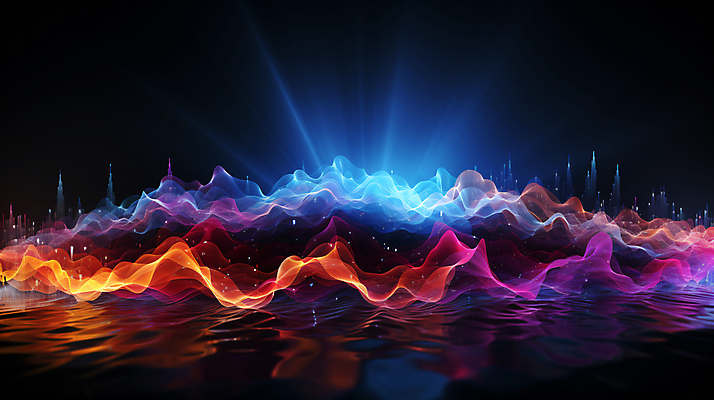 JPG 편집이미지 그래픽백그라운드 형상 사람없음 그래픽 빛 반짝임 컬러풀 맥박 진동 디지털합성 웨이브 파동 편집소스 사운드웨이브 이미지편집 편집실사 AI컴퓨터그래픽 AI콘텐츠 컬러 백그라운드 의학 모션 순간포착 소리 CG 파일형식