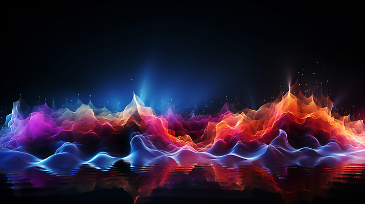 JPG 편집이미지 그래픽백그라운드 형상 사람없음 그래픽 빛 반짝임 컬러풀 맥박 진동 디지털합성 웨이브 파동 편집소스 사운드웨이브 이미지편집 편집실사 AI컴퓨터그래픽 AI콘텐츠 컬러 백그라운드 의학 모션 순간포착 소리 CG 파일형식