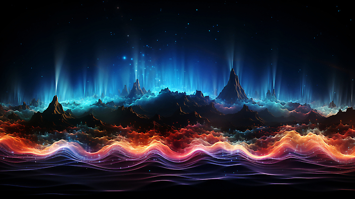 JPG 편집이미지 그래픽백그라운드 형상 사람없음 그래픽 빛 반짝임 컬러풀 맥박 진동 디지털합성 웨이브 파동 편집소스 사운드웨이브 이미지편집 편집실사 AI컴퓨터그래픽 AI콘텐츠 컬러 백그라운드 의학 모션 순간포착 소리 CG 파일형식