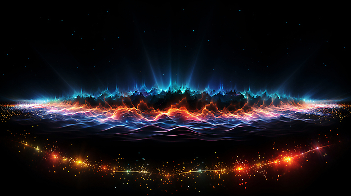 JPG 편집이미지 그래픽백그라운드 형상 사람없음 그래픽 빛 반짝임 컬러풀 맥박 진동 디지털합성 웨이브 파동 편집소스 사운드웨이브 이미지편집 편집실사 AI컴퓨터그래픽 AI콘텐츠 컬러 백그라운드 의학 모션 순간포착 소리 CG 파일형식