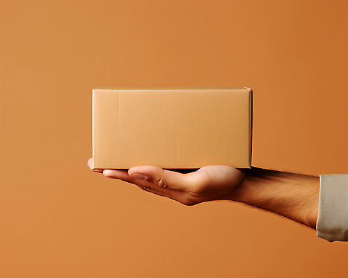 JPG 스튜디오촬영 편집이미지 손 실내 들기 신체부위 상자 갈색 택배 택배상자 편집실사 AI인물포토 AI콘텐츠 컬러 모션 사람 내부 운송업 CG 파일형식 AI포토