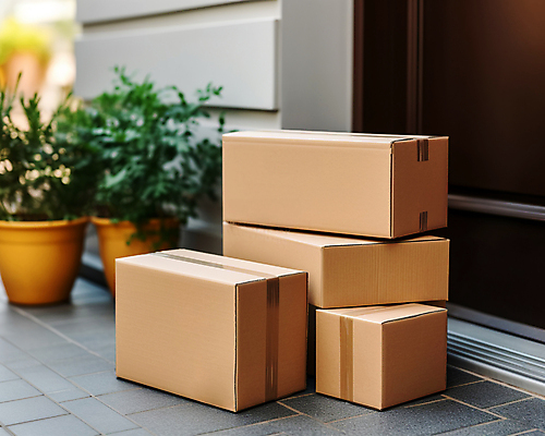 JPG 편집이미지 화분 사람없음 야외 상자 쌓기 이사 택배 현관문 이삿짐 택배상자 편집실사 AI포토 AI콘텐츠 모션 문 운송업 CG 파일형식