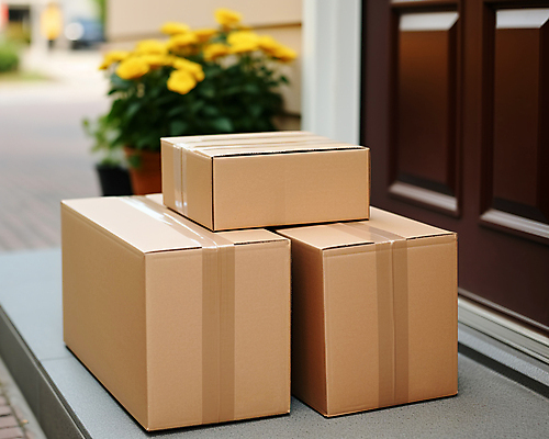 JPG 편집이미지 화분 사람없음 야외 상자 쌓기 이사 택배 현관문 이삿짐 택배상자 편집실사 AI포토 AI콘텐츠 모션 문 운송업 CG 파일형식