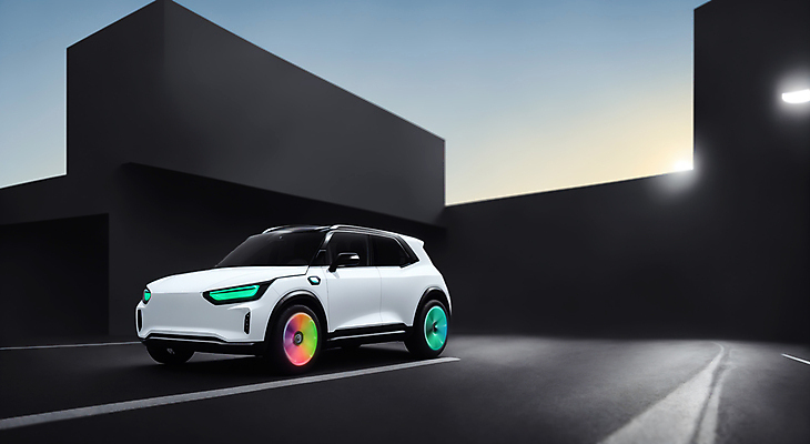 JPG 편집이미지 도로 자동차 하늘 사람없음 건물 일몰 디지털합성 미래자동차 전기자동차 편집소스 편집실사 AI포토 AI콘텐츠 건축물 길 육상교통 교통시설 노을 CG 파일형식