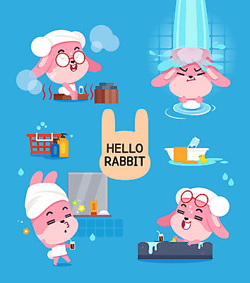 일러스트 욕조 두건 미소 앉기 손짓 사람없음 위생용품 눈감음 스파 목욕 거울 마시기 토끼 찡그림 수증기 물병 토끼캐릭터 목욕타월 샴푸 아이스커피 반신욕 목욕바구니 물벼락 양머리 온돌 찜질 휘파람 땀흘리기 월간캐릭터 계묘년 일러캐릭터 AI파일 캐릭터 커피 동물캐릭터 생활용품 컨셉 포유류 모션 표정 반려동물 수건 바구니 청결 물통 난방 파일형식 벡터 2023년