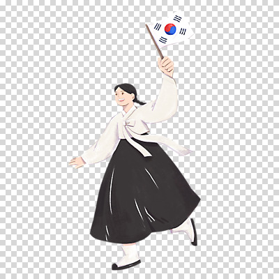 전신 편집이미지 여자 한명 들기 누끼 성인 달리기 깃발 태극기 한복 삼일절 PNG 독립운동가 유관순 성인여자한명만 만세운동 1 한국전통 모션 사람 공휴일 국기 전통의상 국경일 독립운동 여자한명만 성인여자만 파일형식