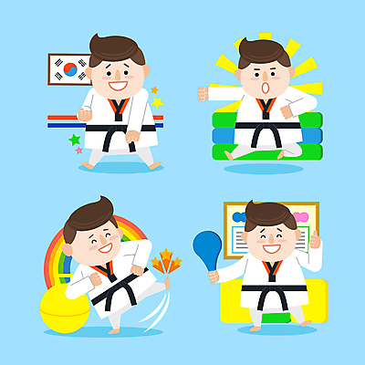 전신 남자 별 인물캐릭터 무지개 일러스트 알림판 직업캐릭터 서기 미소 들기 여러명 성인 점프 강사 교육자 교사 주먹 매트 킥 태극기 태권도 태권도복 따봉 미트 사범 태권도캐릭터 성인남자만 월간캐릭터 일러캐릭터 AI파일 자연요소 직업 캐릭터 다수 모션 표정 도복 사람 격투기 최고 국기 남자만 성인만 파일형식 벡터