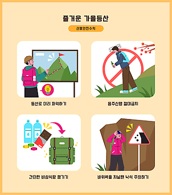 전신 여자 남자 말풍선 일러스트 전구 배낭 단풍나무 술병 산 사탕 서기 들기 손짓 상반신 성인 세명 걷기 초콜릿 등산 금지 가을 가리킴 깃발 등산객 만취 물병 음주 안전수칙 산행 등산로 내리막 낙석주의 성인만 국내일러스트 AI파일 나무 계절 단풍 가방 모션 병_용기 디저트 주류 경고 안전 사람 트래킹 물통 술취함 파일형식 벡터