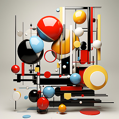 JPG 편집이미지 곡선 공 추상 사람없음 그래픽 컬러풀 3D 원형 구슬 디지털합성 직선 기하학 입체도형 편집소스 이미지편집 편집3D AI컴퓨터그래픽 AI콘텐츠 도형 선 컬러 무늬 입체 파일형식