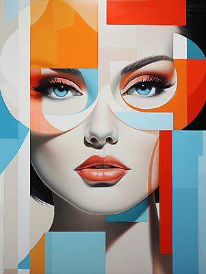 JPG 편집이미지 응시 여자 얼굴 패턴 추상 한명 상반신 성인 컬러풀 화장 화려 디지털합성 기하학 성인여자한명만 편집소스 이미지편집 편집실사 AI컴퓨터그래픽 AI콘텐츠 1 시선 컬러 컨셉 무늬 사람 신체부위 뷰티 CG 여자한명만 성인여자만 파일형식