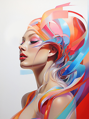 JPG 편집이미지 헤어스타일 여자 패턴 추상 한명 상반신 성인 컬러풀 화장 눈감음 화려 디지털합성 기하학 성인여자한명만 편집소스 이미지편집 편집실사 AI컴퓨터그래픽 AI콘텐츠 1 컬러 컨셉 무늬 모션 사람 뷰티 CG 여자한명만 성인여자만 파일형식