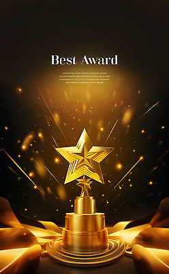 PSD 편집이미지 별 이벤트 사람없음 그래픽 빛 반짝임 금색 트로피 오브젝트 눈부심 시상 시상식 이미지편집 자연요소 컬러 모션 상_우승 파일형식