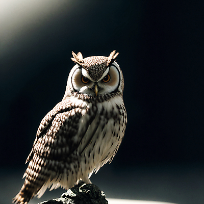 JPG 편집이미지 사람없음 갈색 검은색 디지털합성 부엉이 편집소스 편집실사 AI컴퓨터그래픽 AI콘텐츠 컬러 조류 CG 파일형식