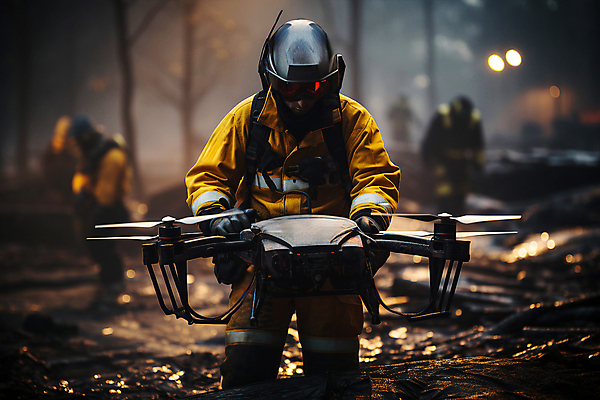 JPG 전신 편집이미지 남자 들기 상반신 성인 야외 세명 연기 숲속 소방관 소화_소방 드론 방화복 화재진압 성인남자만 편집실사 AI인물포토 AI콘텐츠 모션 사람 숲 구조원 소방 CG 화재 진압 남자만 성인만 파일형식 AI포토