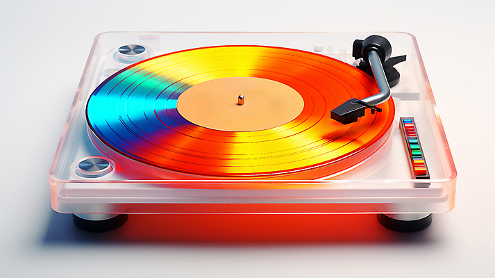 JPG 편집이미지 사람없음 빛 컬러풀 디지털합성 오브젝트 네온 턴테이블 편집소스 편집실사 AI포토 AI콘텐츠 컬러 CG 파일형식