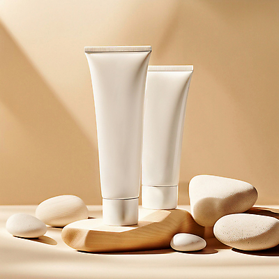 JPG 편집이미지 사람없음 여름 뷰티 화장품 돌_바위 선크림 디지털합성 베이지색 목업 편집소스 편집실사 AI포토 AI콘텐츠 계절 컬러 CG 파일형식