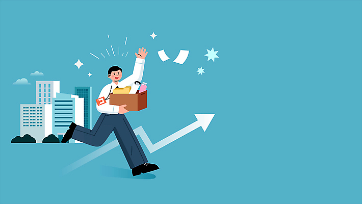 전신 남자 화살표 하늘색 회사 한명 들기 빌딩 성인 건물 상자 달리기 손들기 짐 비즈니스맨 성인남자한명만 퇴사 모션그래픽 MP4 MOV 오피스빅뱅 1 건축물 비즈니스 모션 사람 파란색 직장인 동영상 남자한명만 성인남자만 파일형식