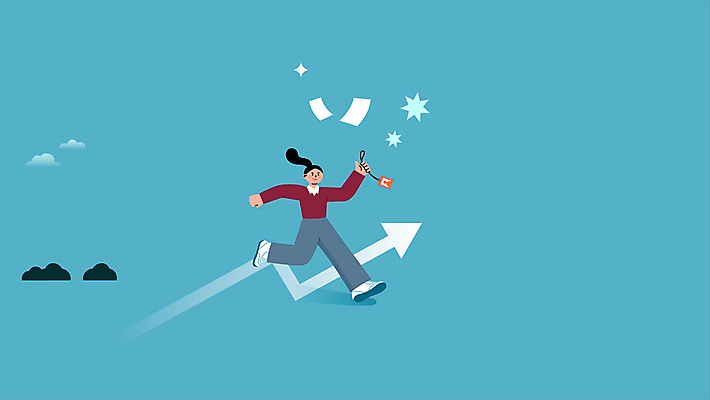 전신 여자 화살표 하늘색 회사 한명 들기 성인 달리기 손들기 비즈니스우먼 성인여자한명만 퇴사 모션그래픽 MP4 MOV 오피스빅뱅 1 비즈니스 모션 사람 파란색 직장인 동영상 여자한명만 성인여자만 파일형식