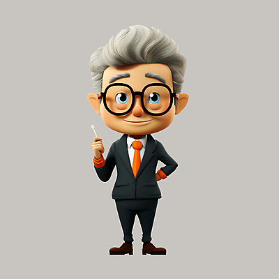 전신 PSD 편집이미지 노년 남자 허리손 비즈니스 3D캐릭터 한명 서기 미소 들기 3D 비즈니스맨 노인남자한명만 안경낌 편집3D 캐릭터 1 안경 포즈 모션 표정 사람 성인 직장인 디지털합성 남자한명만 노인남자만 파일형식