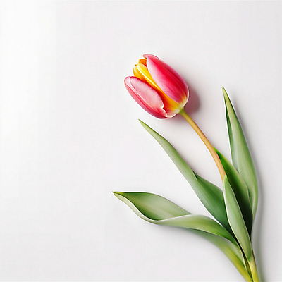 JPG 편집이미지 꽃 잎 사람없음 봄 튤립 디지털합성 편집실사 AI포토 AI콘텐츠 식물 계절 CG 파일형식