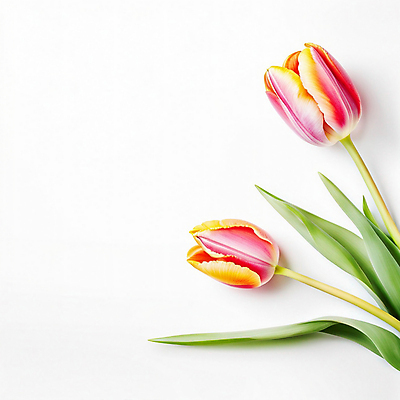 JPG 편집이미지 꽃 잎 사람없음 봄 튤립 디지털합성 편집실사 AI포토 AI콘텐츠 식물 계절 CG 파일형식