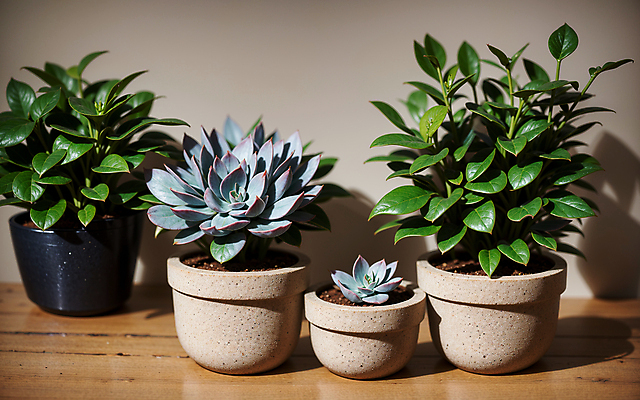 JPG 식물 편집이미지 화분 탁자 실내 그림자 사람없음 다양 원예 다육식물 편집실사 AI포토 AI콘텐츠 가구 다수 취미 내부 CG 파일형식