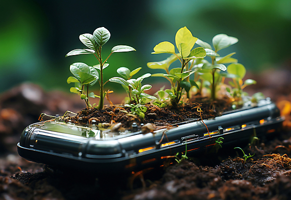 JPG 편집이미지 화분 잎 농업 사람없음 아웃포커스 농작물 농장 디지털합성 사물인터넷 스마트팜 편집소스 편집실사 AI컴퓨터그래픽 AI콘텐츠 식물 산업 촬영기법 정보기술 CG 파일형식