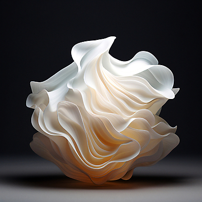 JPG 모양 편집이미지 곡선 사람없음 빛 흰색 화려 주름 우아함 디지털합성 오브젝트 결 무드등 편집소스 편집실사 AI컴퓨터그래픽 AI콘텐츠 선 컬러 컨셉 무늬 조명 CG 파일형식