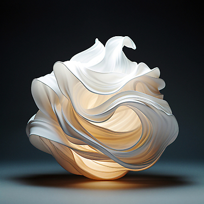 JPG 모양 편집이미지 곡선 사람없음 빛 흰색 화려 주름 우아함 디지털합성 오브젝트 결 무드등 편집소스 편집실사 AI컴퓨터그래픽 AI콘텐츠 선 컬러 컨셉 무늬 조명 CG 파일형식