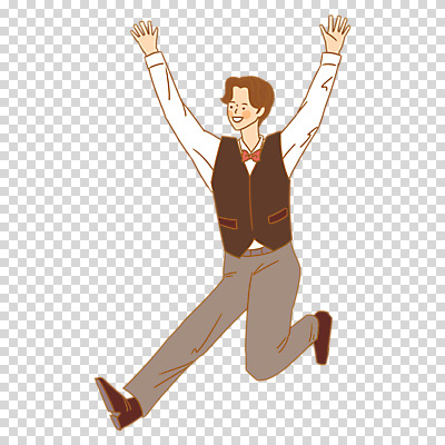 전신 편집이미지 남자 결혼 한명 누끼 정장 턱시도 성인 점프 만세 PNG 성인남자한명만 1 옷 모션 사람 이벤트 남자한명만 성인남자만 파일형식