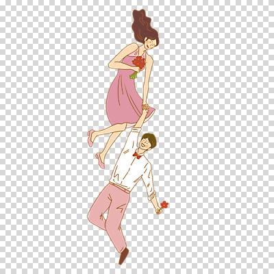 전신 편집이미지 커플 여자 남자 꽃 분홍색 부케 웨딩드레스 결혼 들기 누끼 정장 성인 두명 손잡기 PNG 신랑신부 성인만 식물 드레스 옷 신부_웨딩 컬러 꽃다발 신랑 관계 모션 사람 이벤트 파일형식