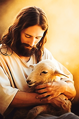 JPG 편집이미지 한마리 남자 기독교 안기 염소 한명 상반신 성인 눈감음 주황색 다정 예수 디지털합성 성인남자한명만 편집실사 AI포토 AI콘텐츠 1 종교 컬러 컨셉 포유류 모션 사람 신_종교 CG 남자한명만 성인남자만 파일형식